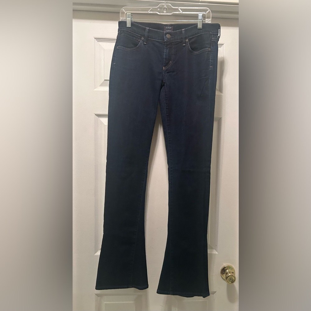 Citizens Of Humanity Dark Blue Skinny Boot Cut